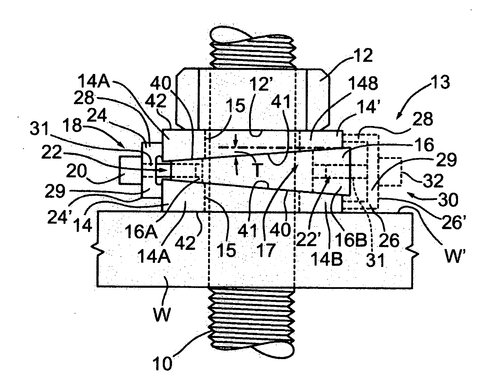 Locking wedge system