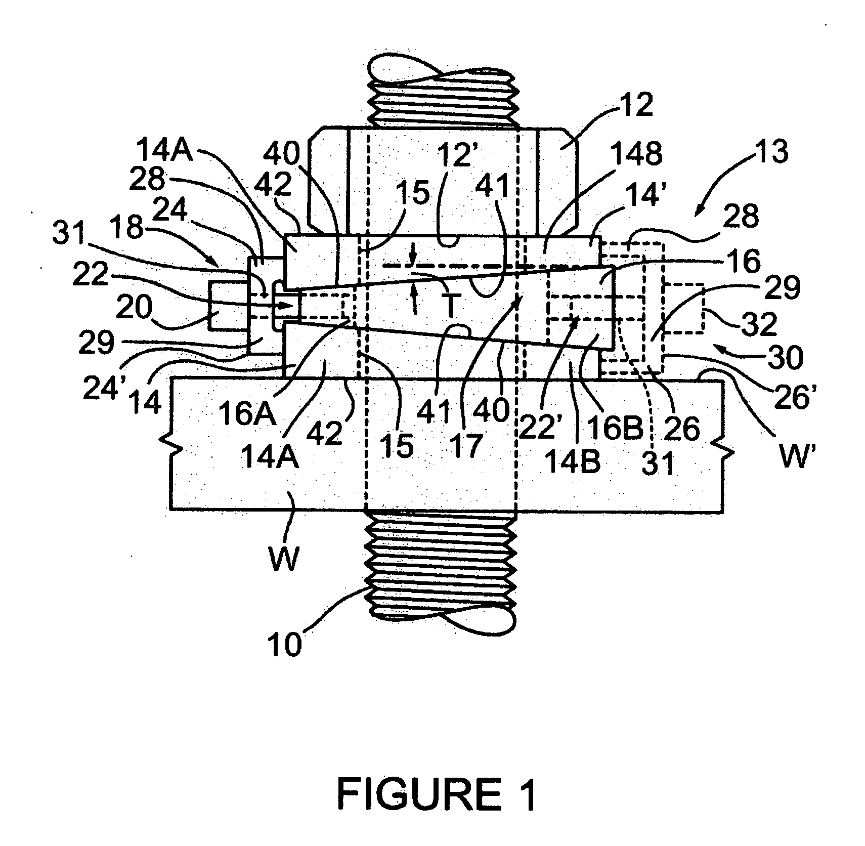 Locking wedge system