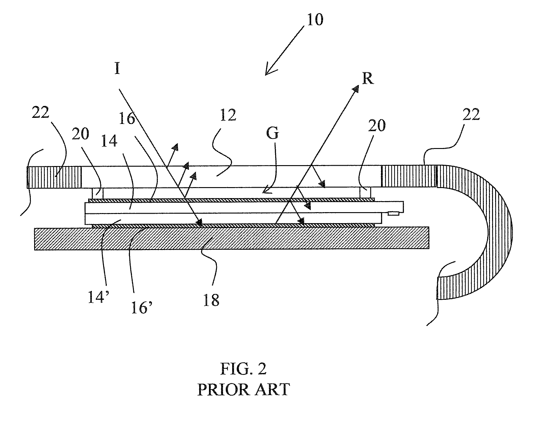 Visibility Display Device Using an Index-Matching Scheme