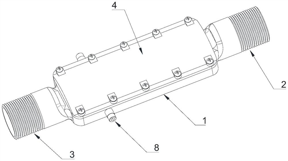 Water and fertilizer integrated drip irrigation water-saving valve and irrigation system applying same