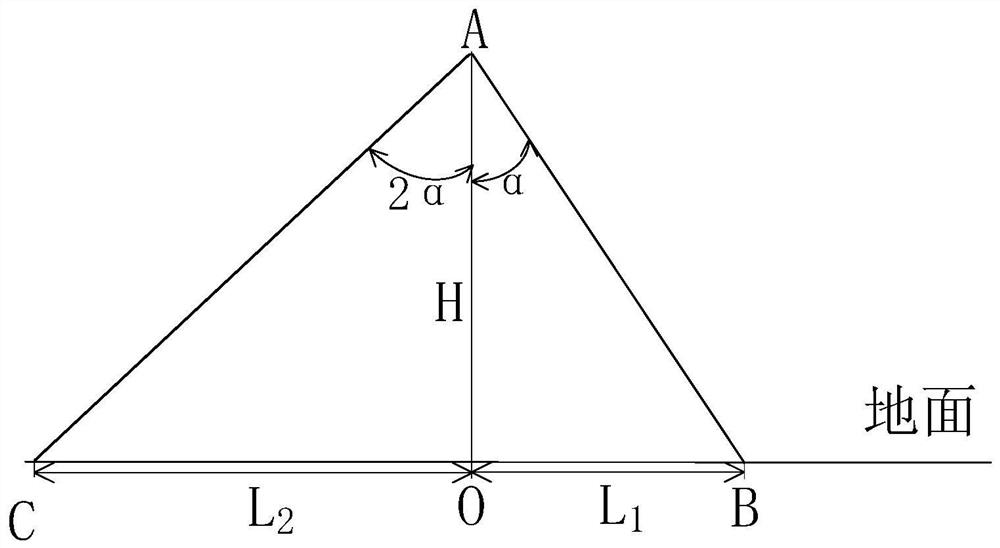 A Method of Measuring Aircraft Height from the Ground Based on Image Matching