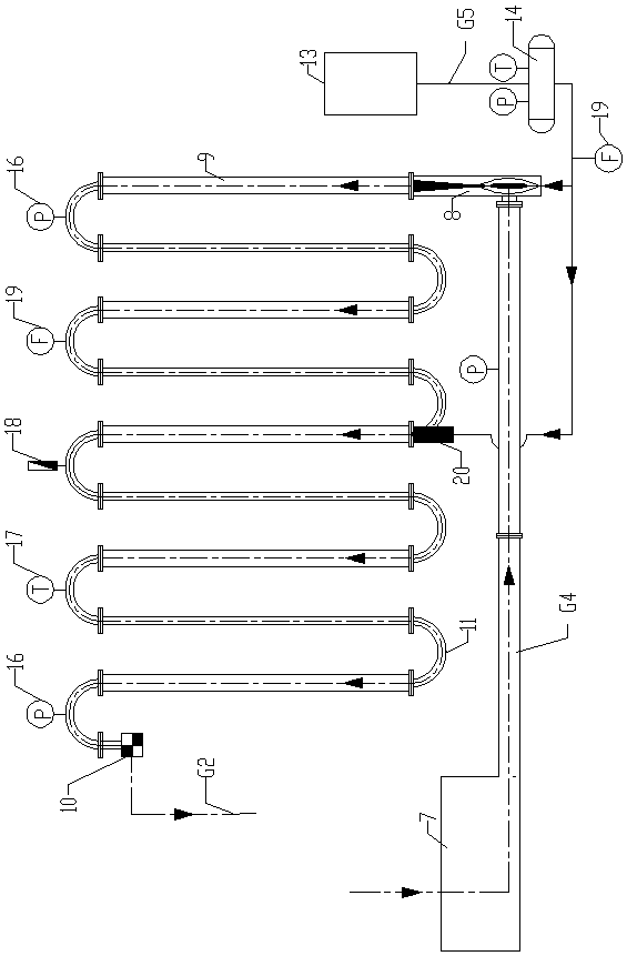 Pyrohydrolysis method of sludge