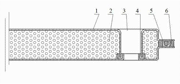 Metal vacuum insulation panel with sealing strips and mounting holes and manufacturing method thereof