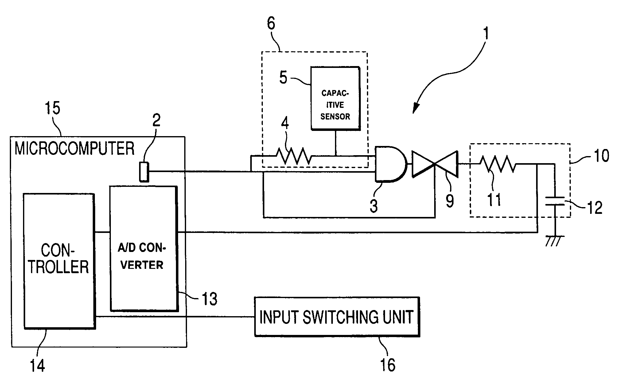 Capacitive input device