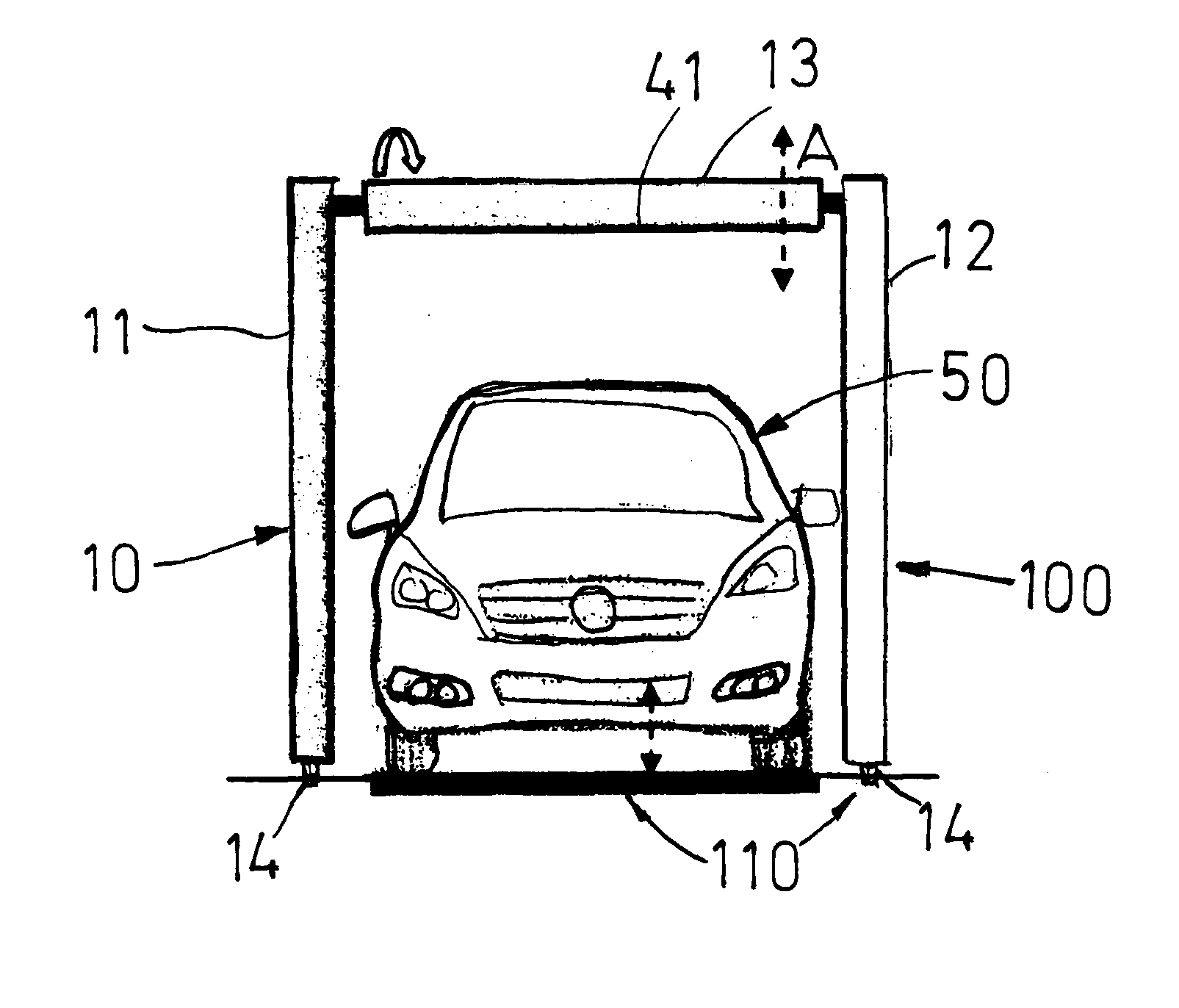 Device for, or in, the Surface Treatment of Objects