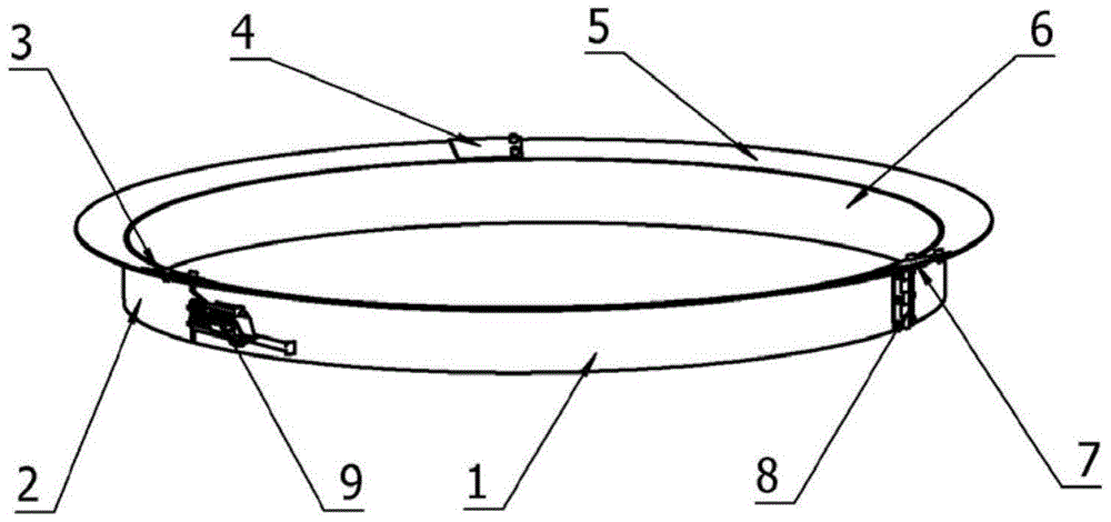 A flux bracket for pile pipe submerged arc welding