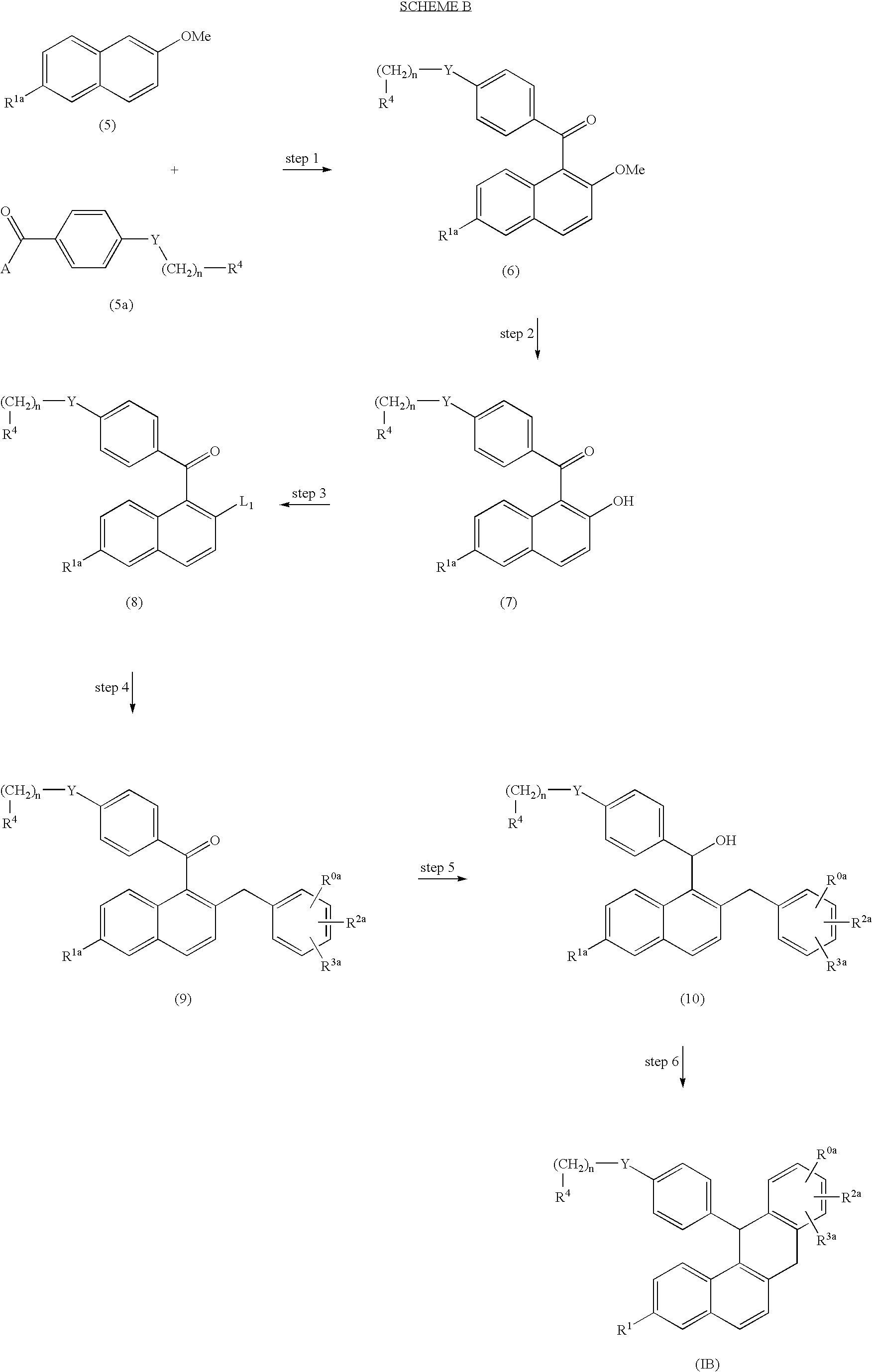 Derivative of dihydro-dibenzo (a) anthracenes and their use as selective estrogen receptor modulators