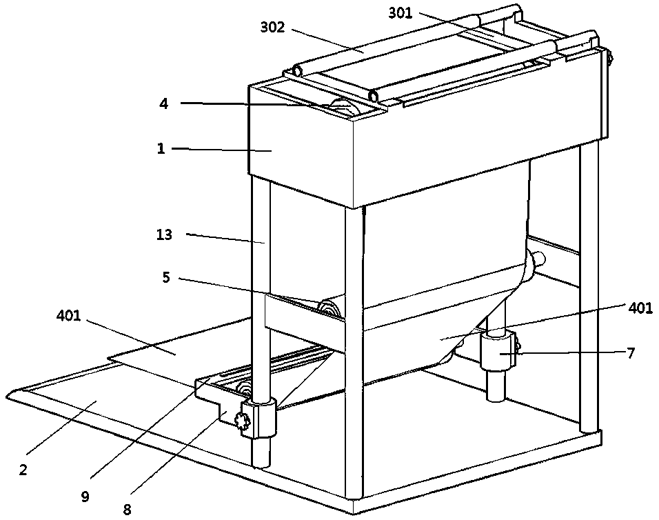 Processing device for covering of preservative film