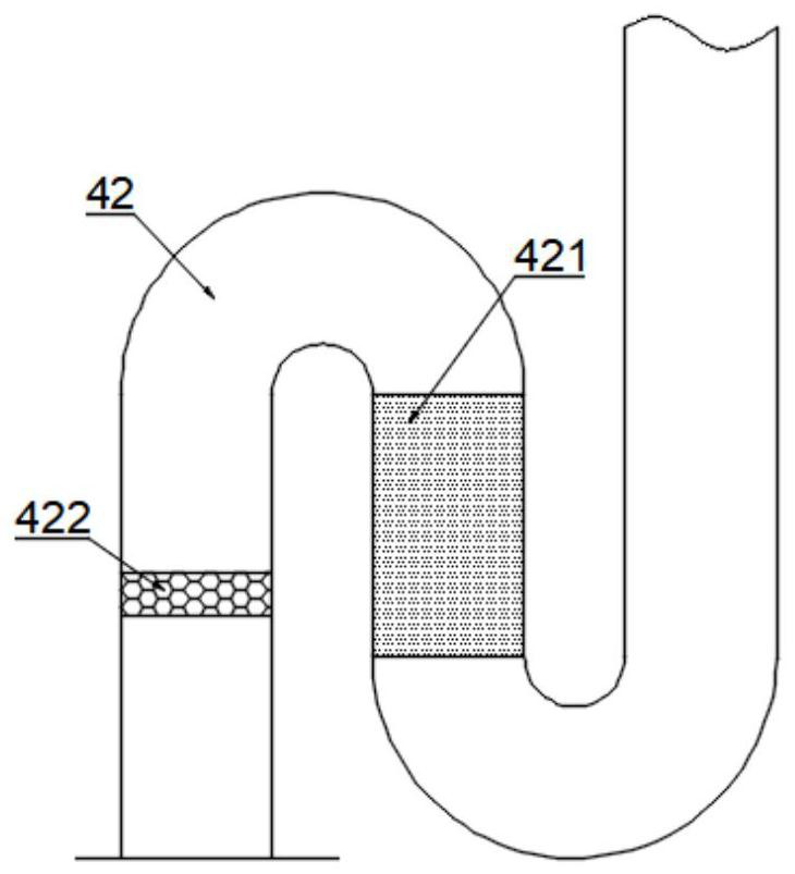 Wood board carving dust removal device