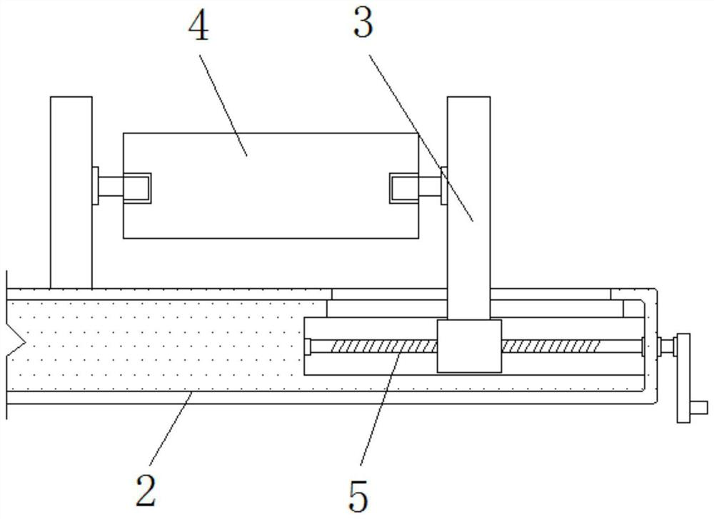 Tailoring device facilitating replacement of textile fabric winding roller and used for textile fabric processing