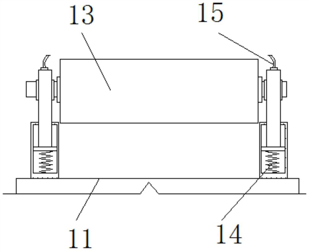 Tailoring device facilitating replacement of textile fabric winding roller and used for textile fabric processing