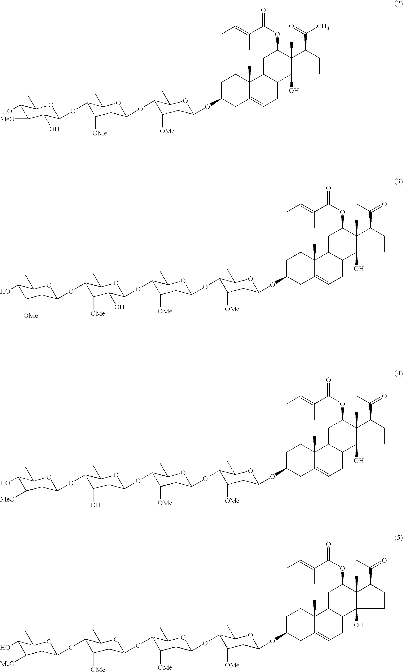 Unit serving appetite suppressant compositions with steroidal glycosides