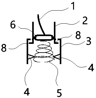 Safety protection spiral electrode