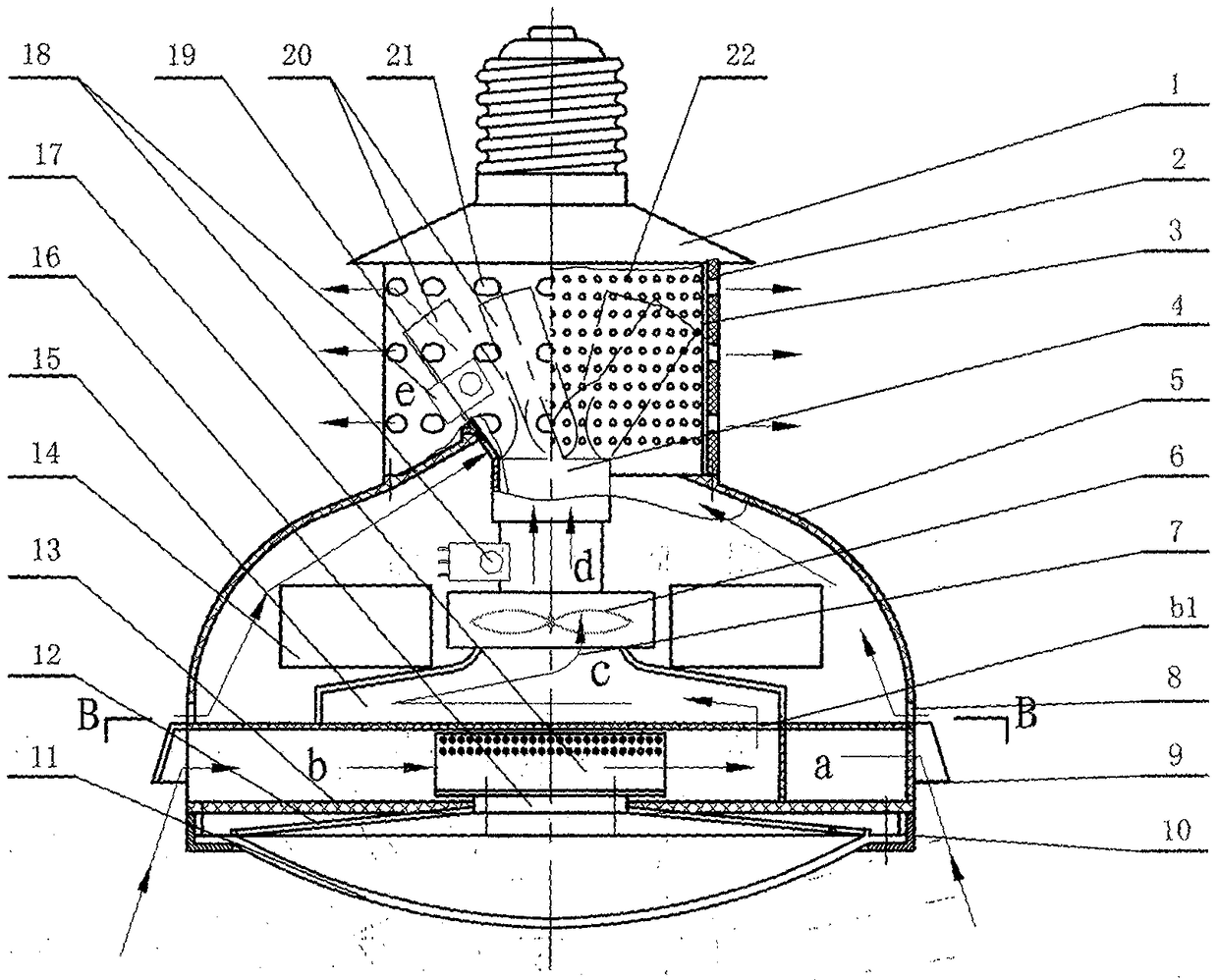 High power led lighting fixtures