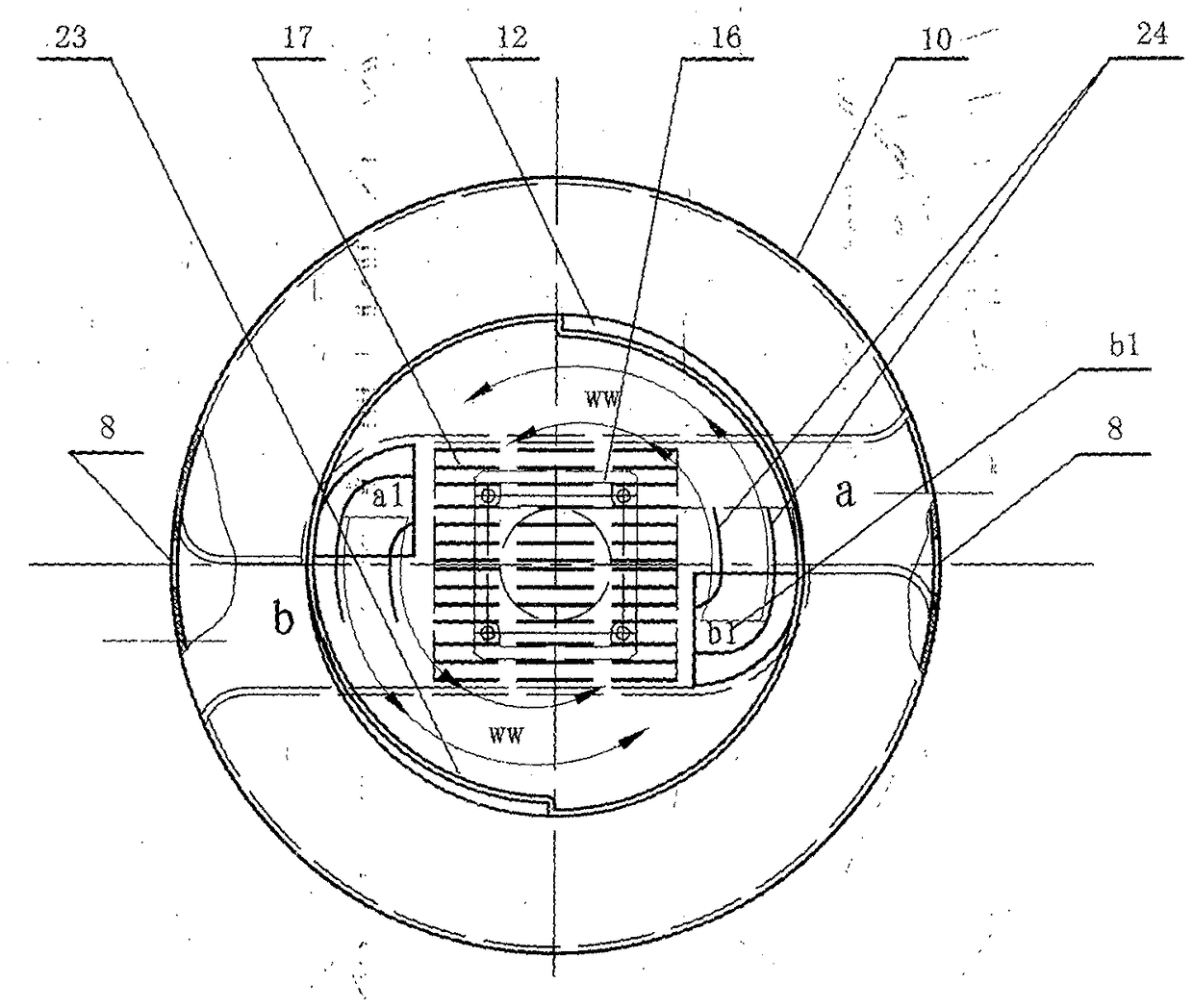 High power led lighting fixtures