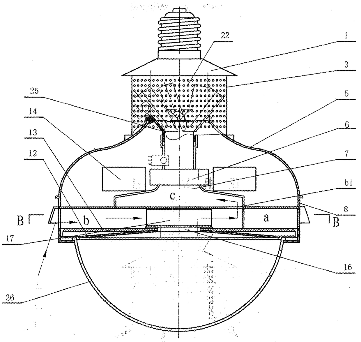 High power led lighting fixtures