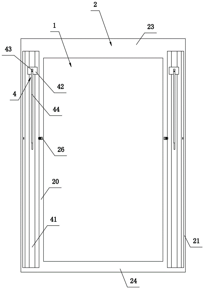 Outdoor glass window surface cleaning method