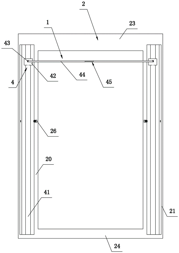 Outdoor glass window surface cleaning method