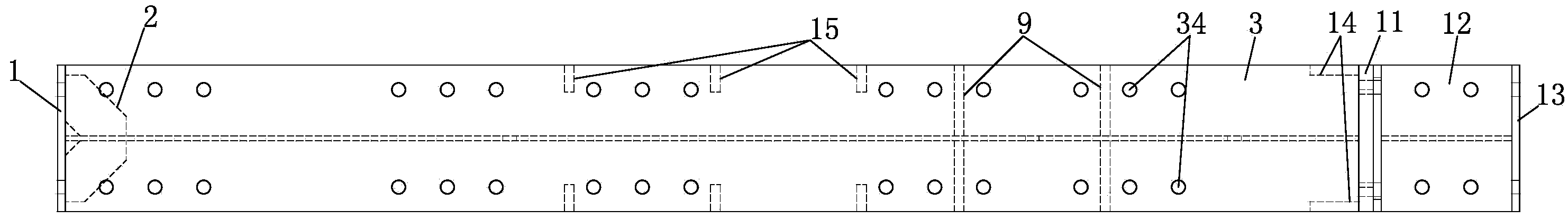 Steel strand anchor installation device and connecting component thereof