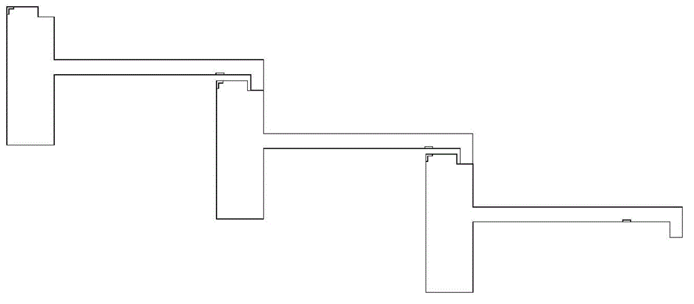 Construction method for bare concrete prefabricated stand board