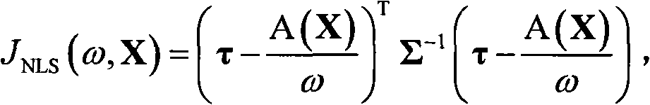 Non-cooperative radar radiation source positioning method based on nonlinear least squares