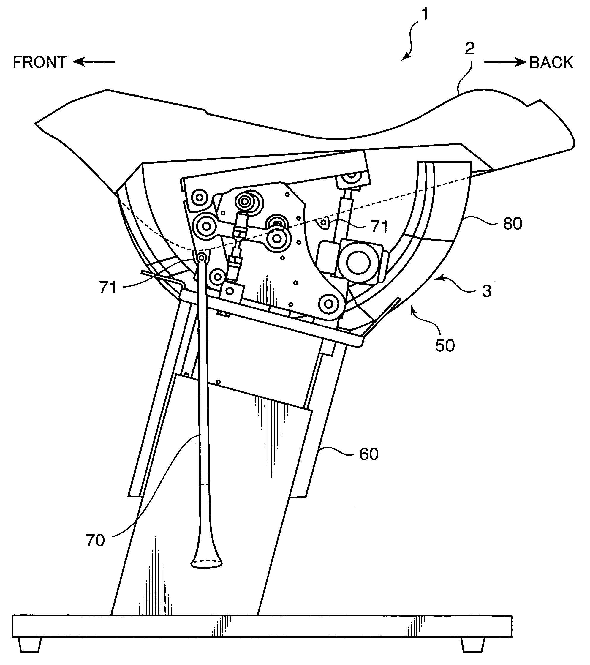 Rocking exercise apparatus