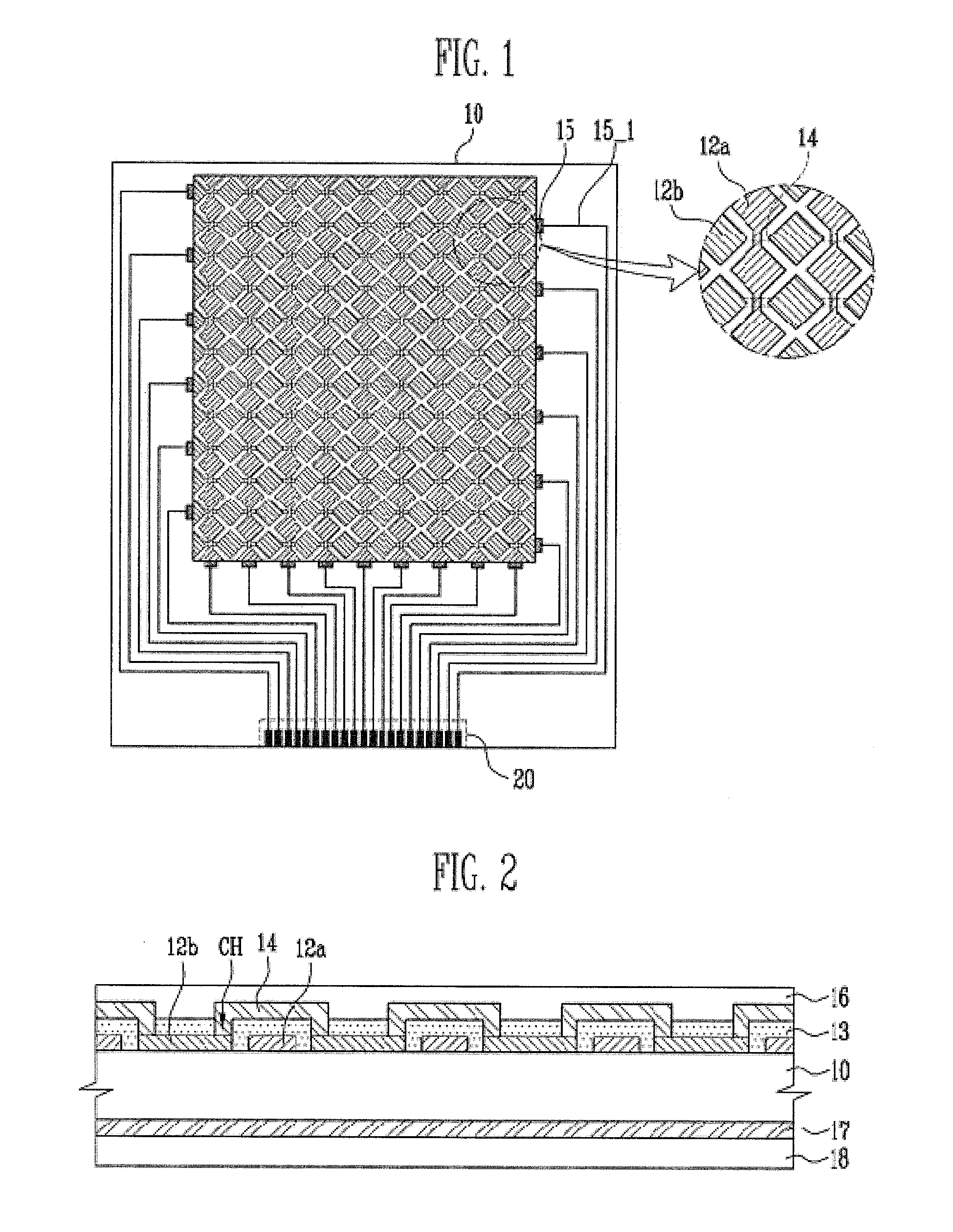 Touch screen panel and method of fabricating the same