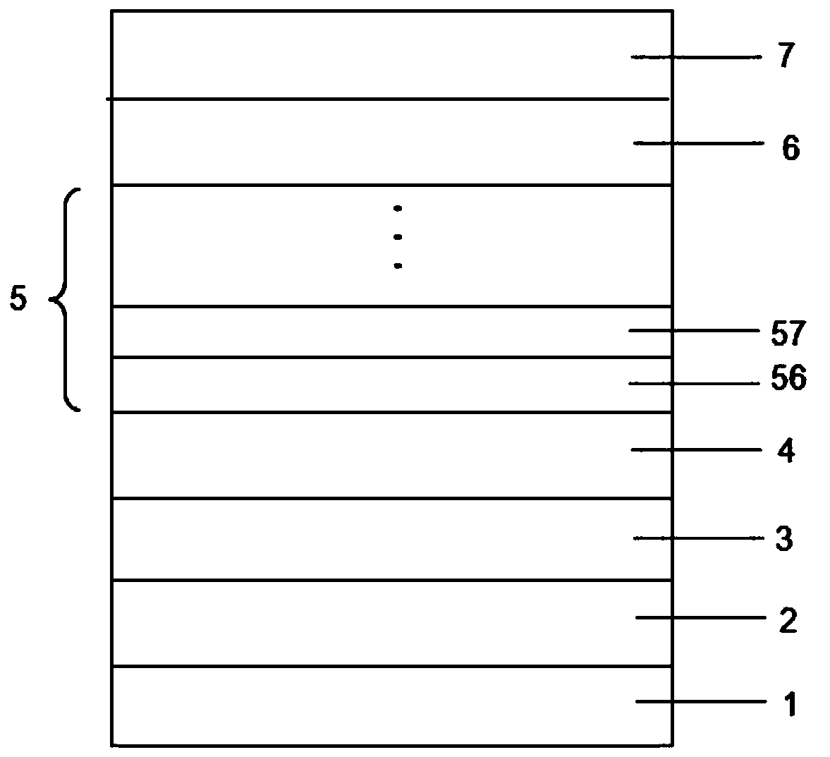 LED epitaxial structure growth method