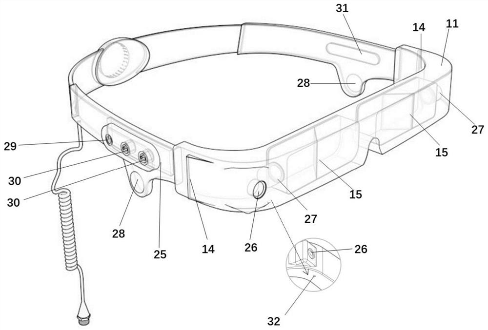 Paratrooper combat situation visualization equipment