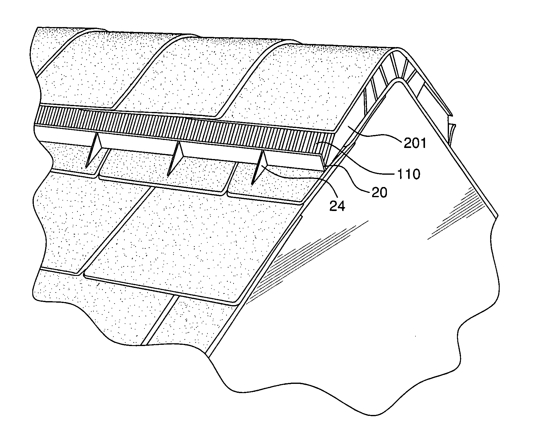 Externally baffled ridge vent and methods of manufacture and use