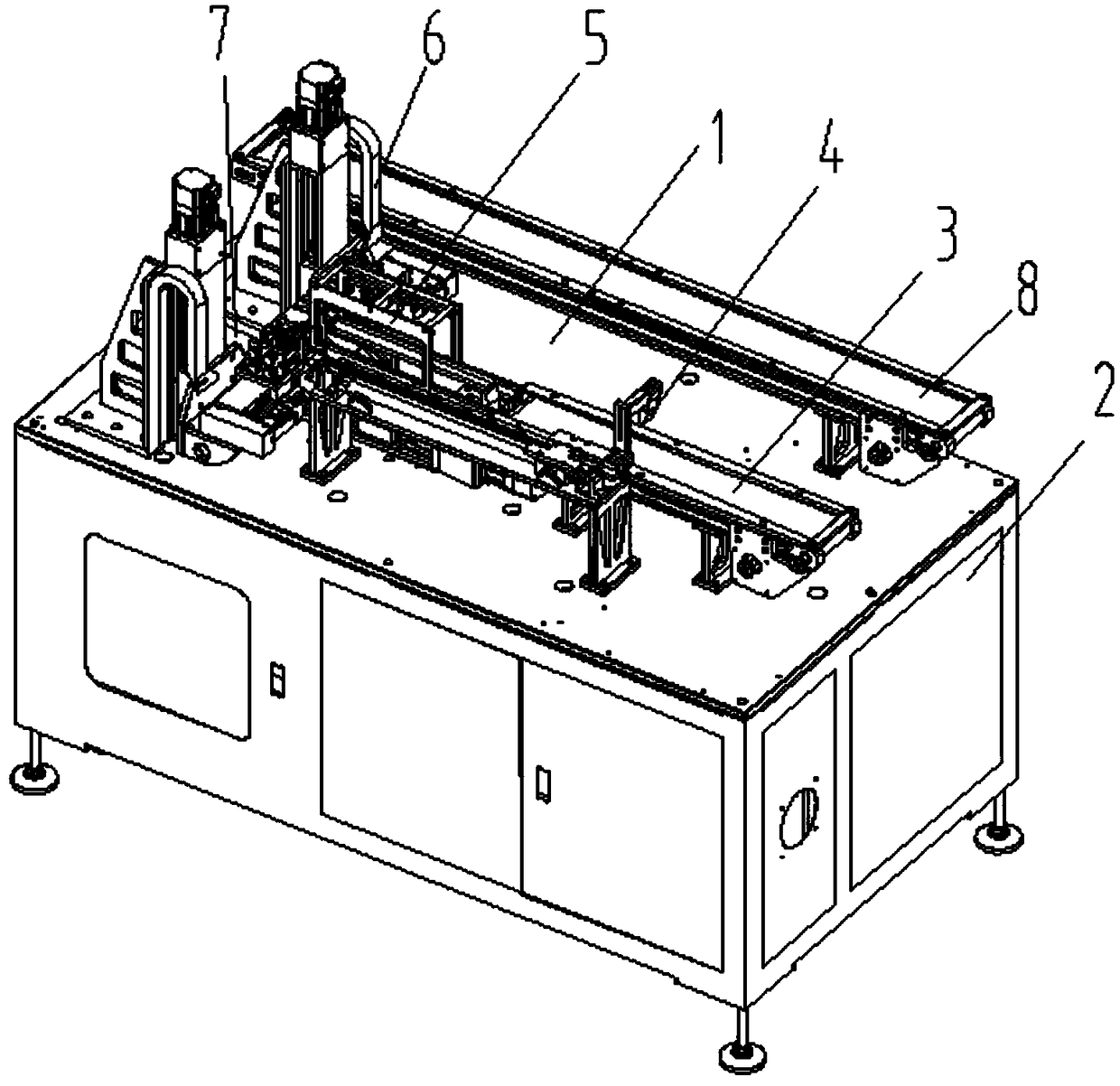 An automatic welding machine for household decoration aluminum profiles