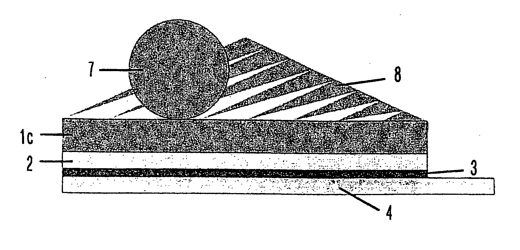 Method and device for machining a wafer, in addition to a wafer comprising a separation layer and a support layer