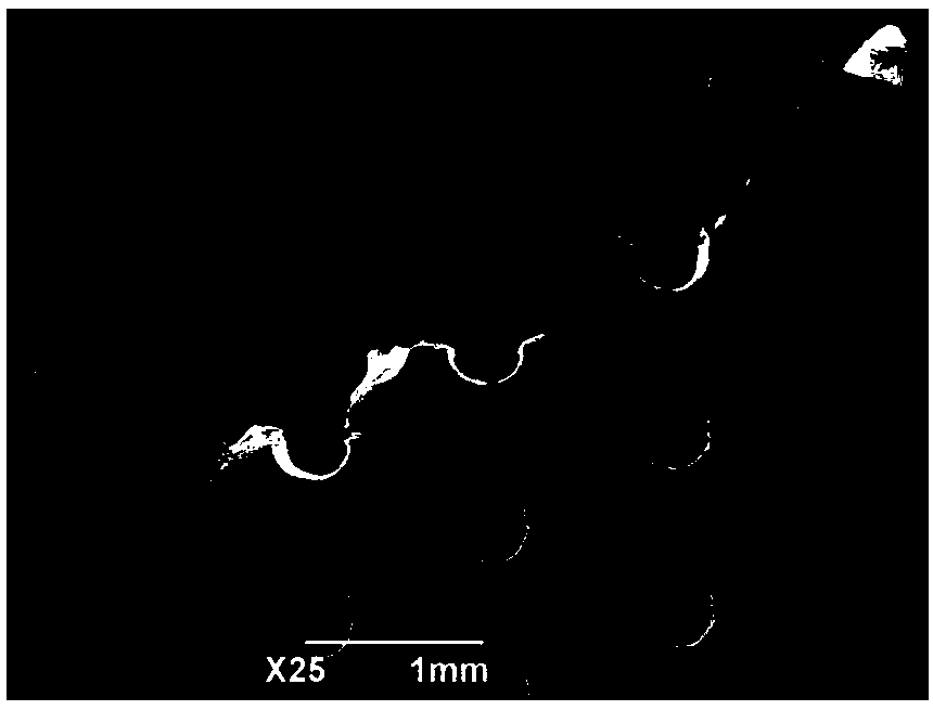 Prediction method for high-cycle fatigue life of single crystal air film hole member