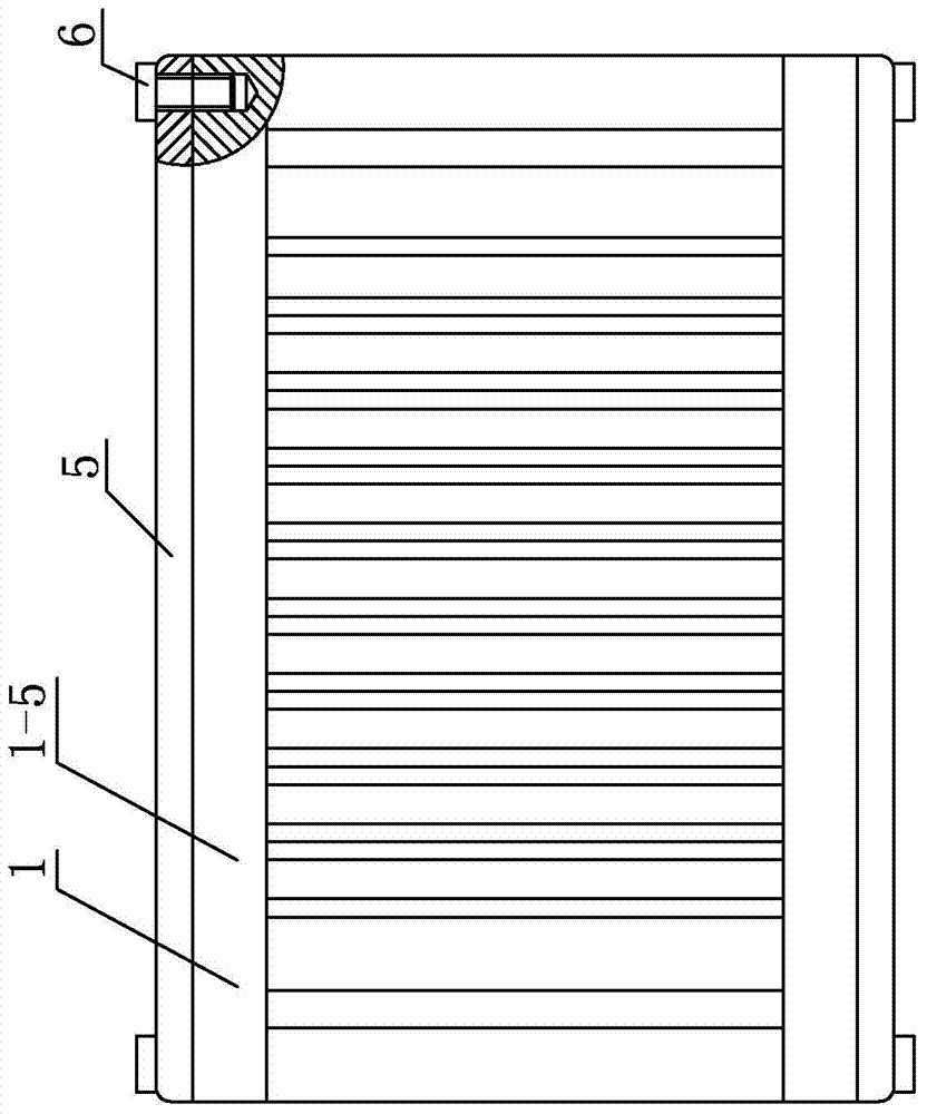 Ceramic-based pyramid lattice structure type composite material preparation mold