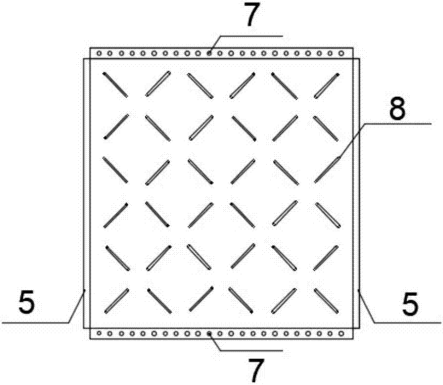 Oblique-slotted steel plate shear wall