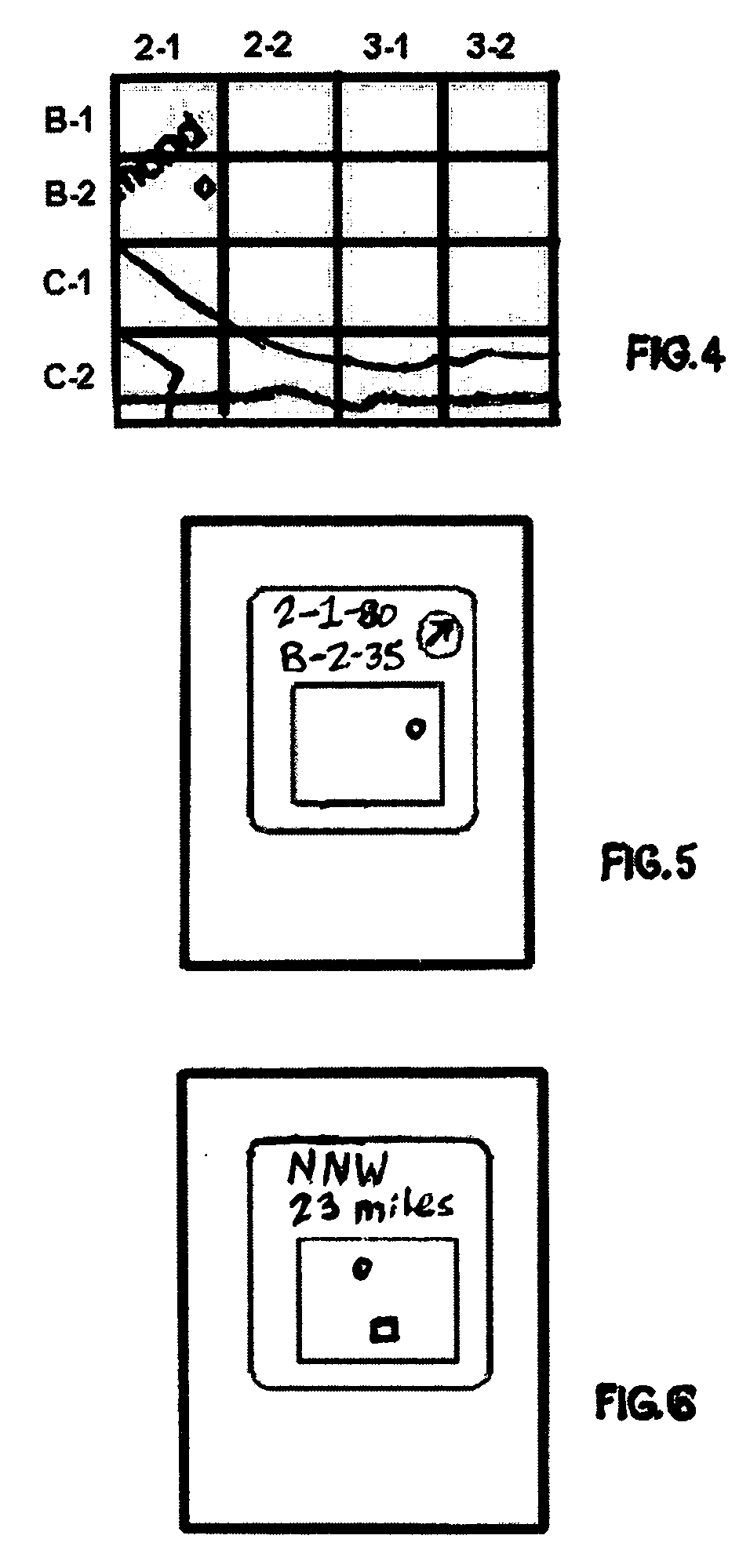 A method and device for customizing a local map with a grid that can be rotated and zoomed