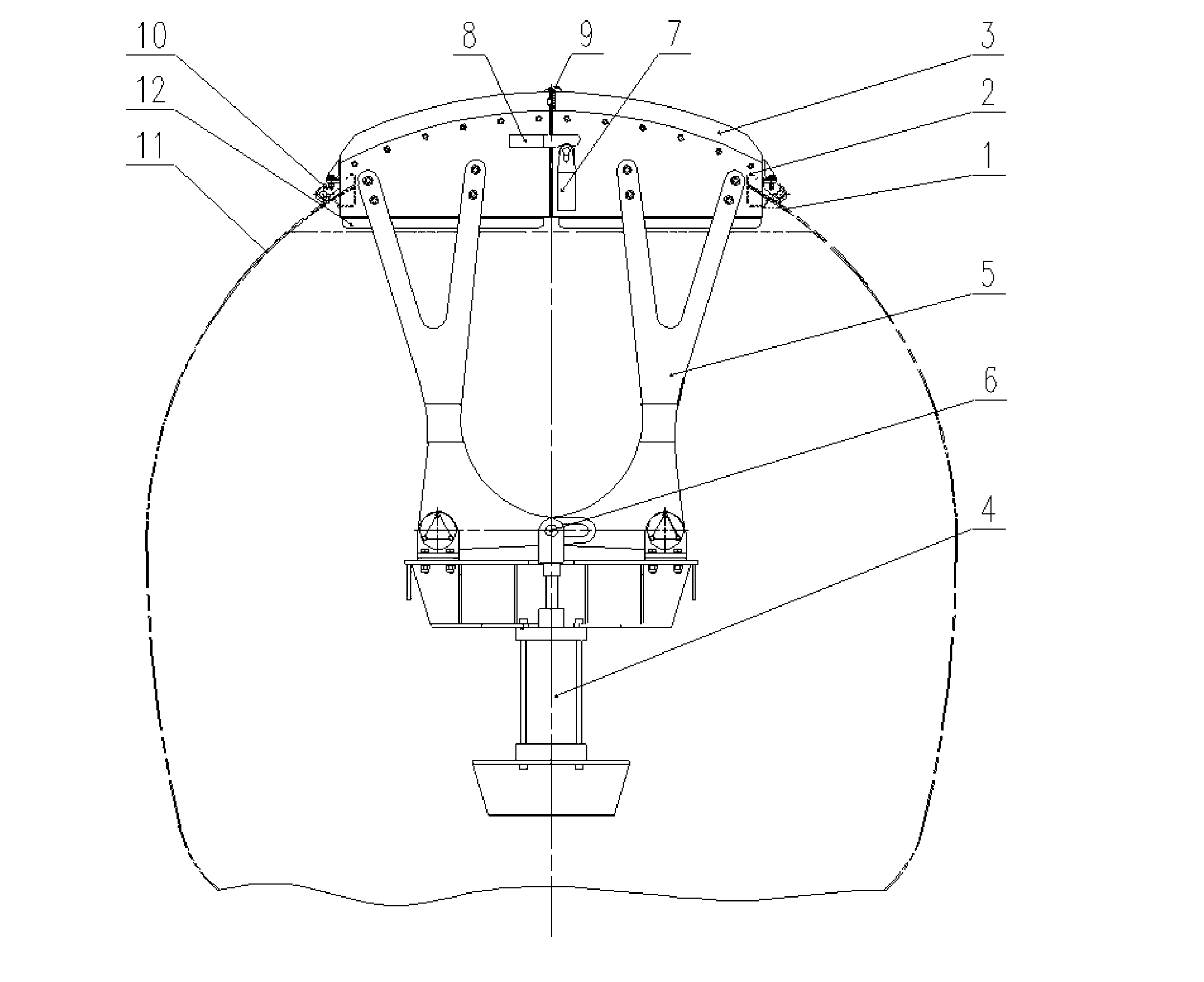 Opening and closing top cover for wagon