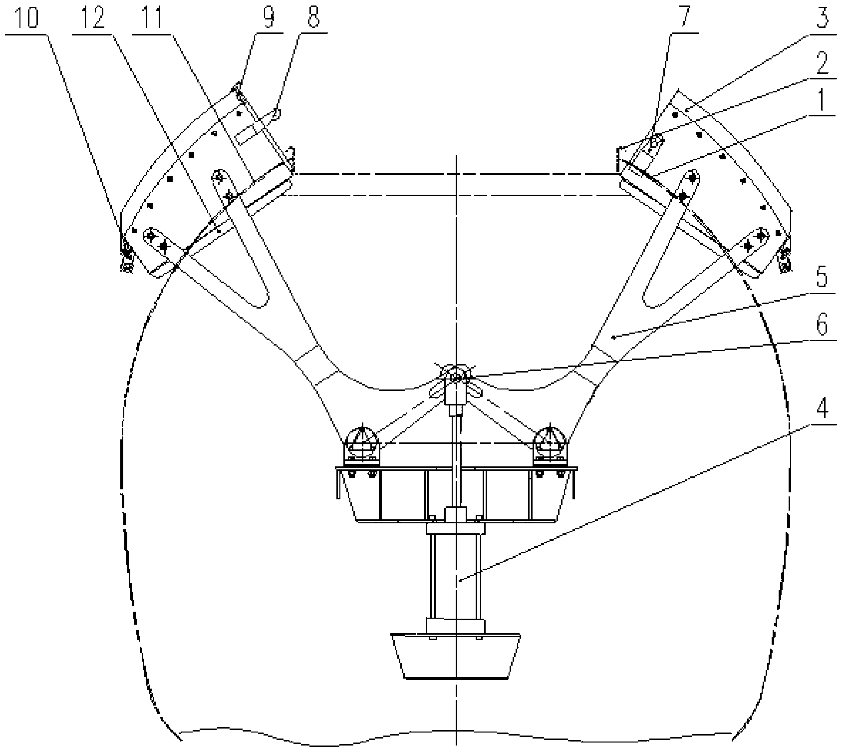 Opening and closing top cover for wagon