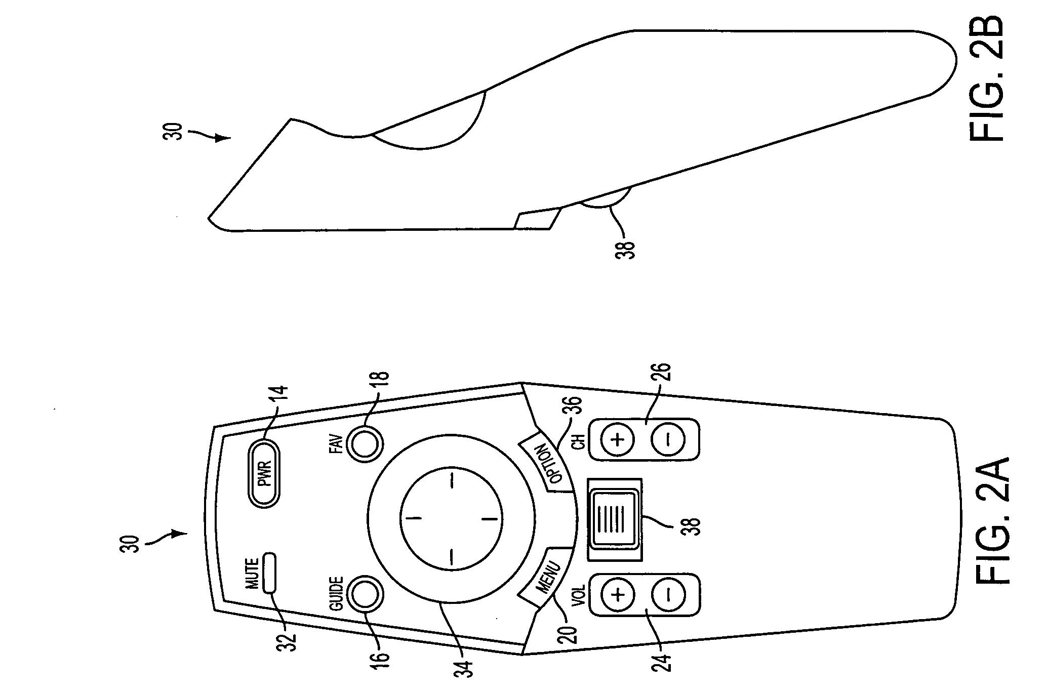 Modal display, smooth scroll graphic user interface and remote command device suitable for efficient navigation and selection of dynamic data/options presented within an audio/visual system