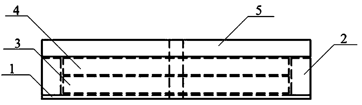 A preparation method of thin-film single thermal battery with central hole