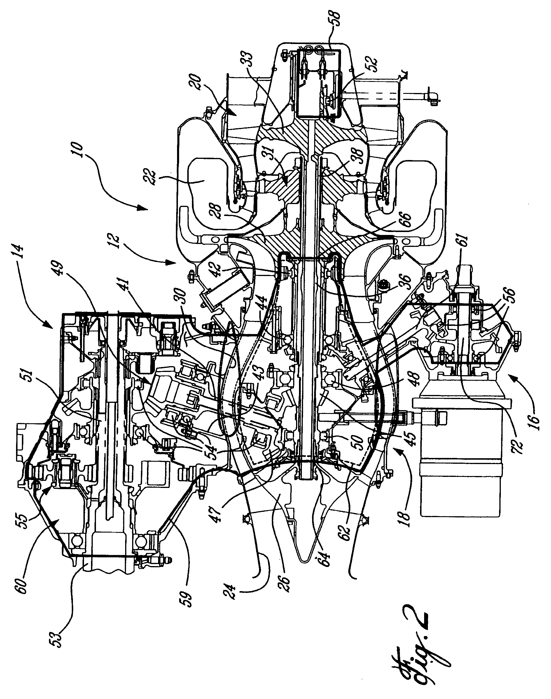 Gas turbine engine architecture