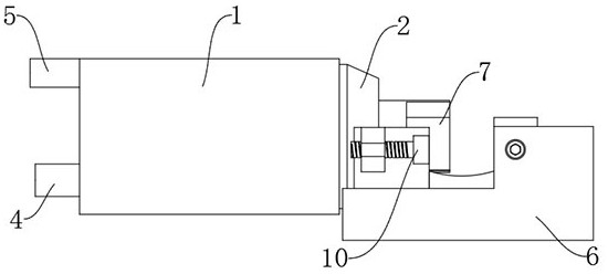 Novel portable split type oil cylinder cut-off machine