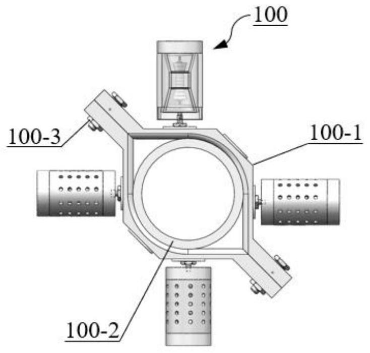 A two-dimensional magnetic liquid vibration absorber with nonlinear energy trap