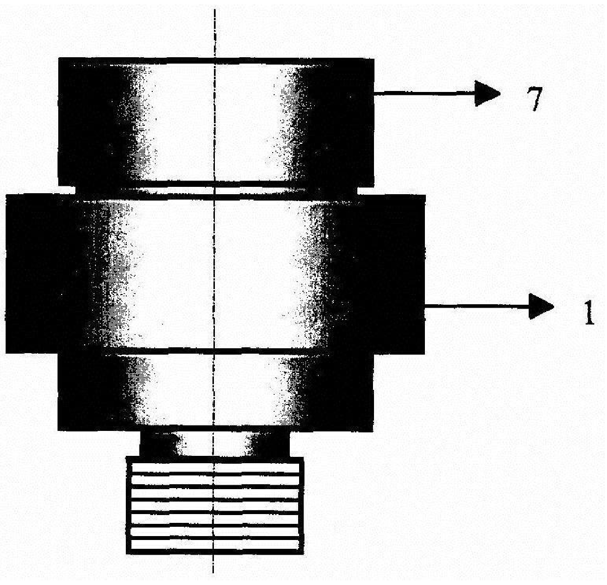 Low temperature drift wall pressure sensor