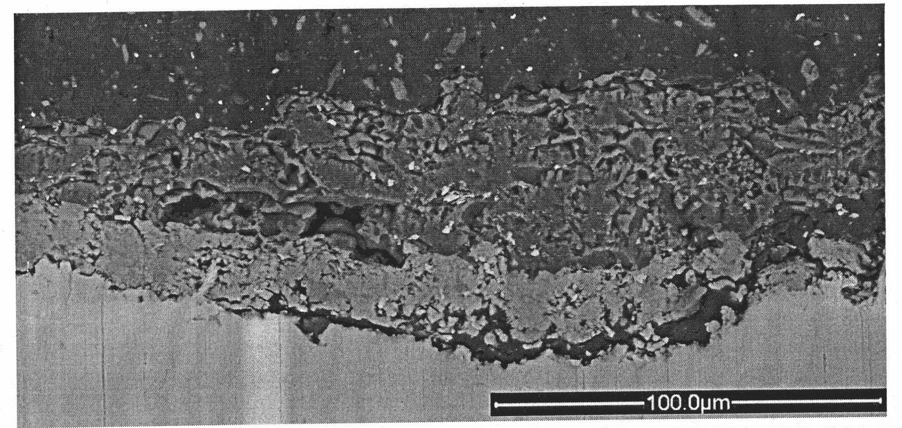 Metallic matrix surface composite coating and preparation method thereof