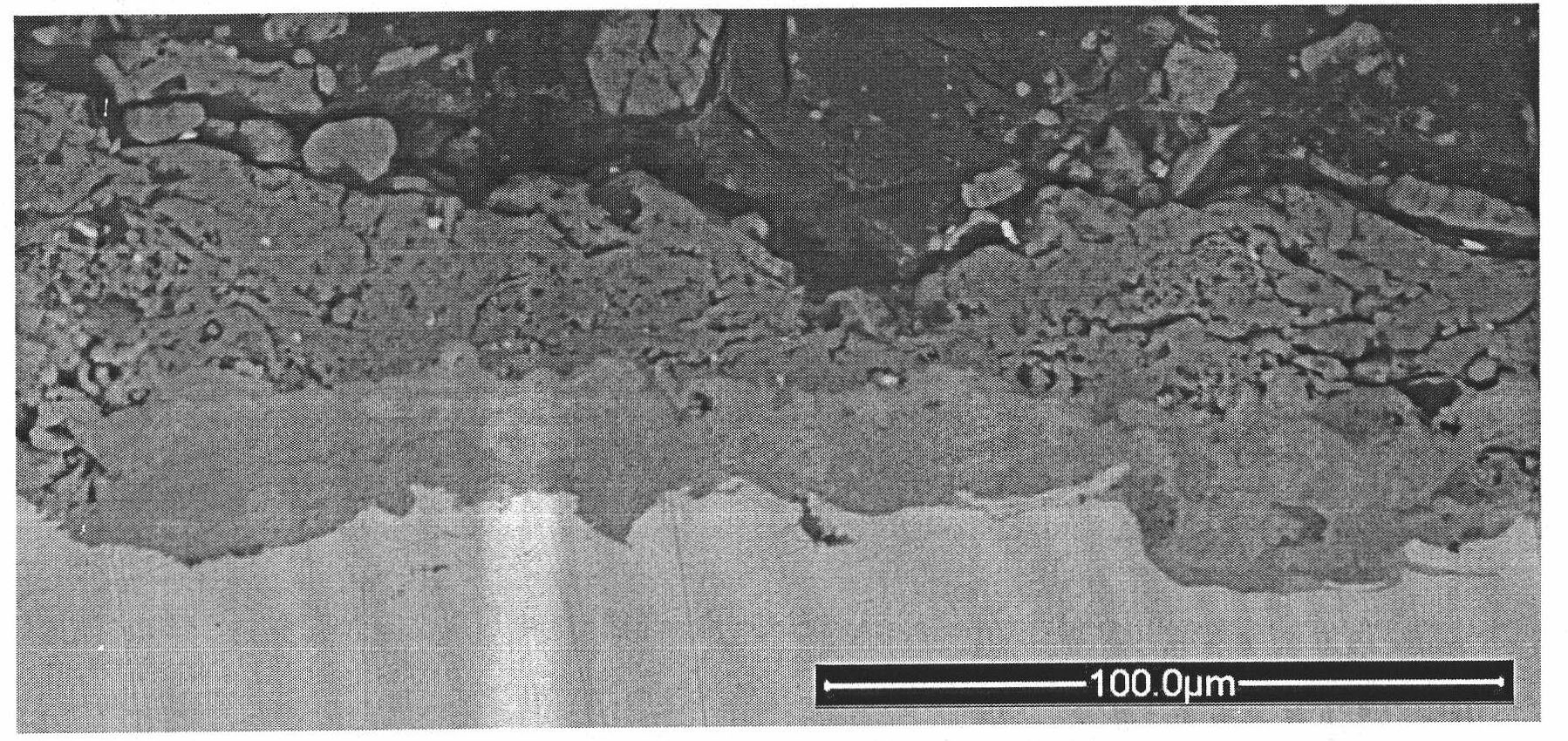 Metallic matrix surface composite coating and preparation method thereof