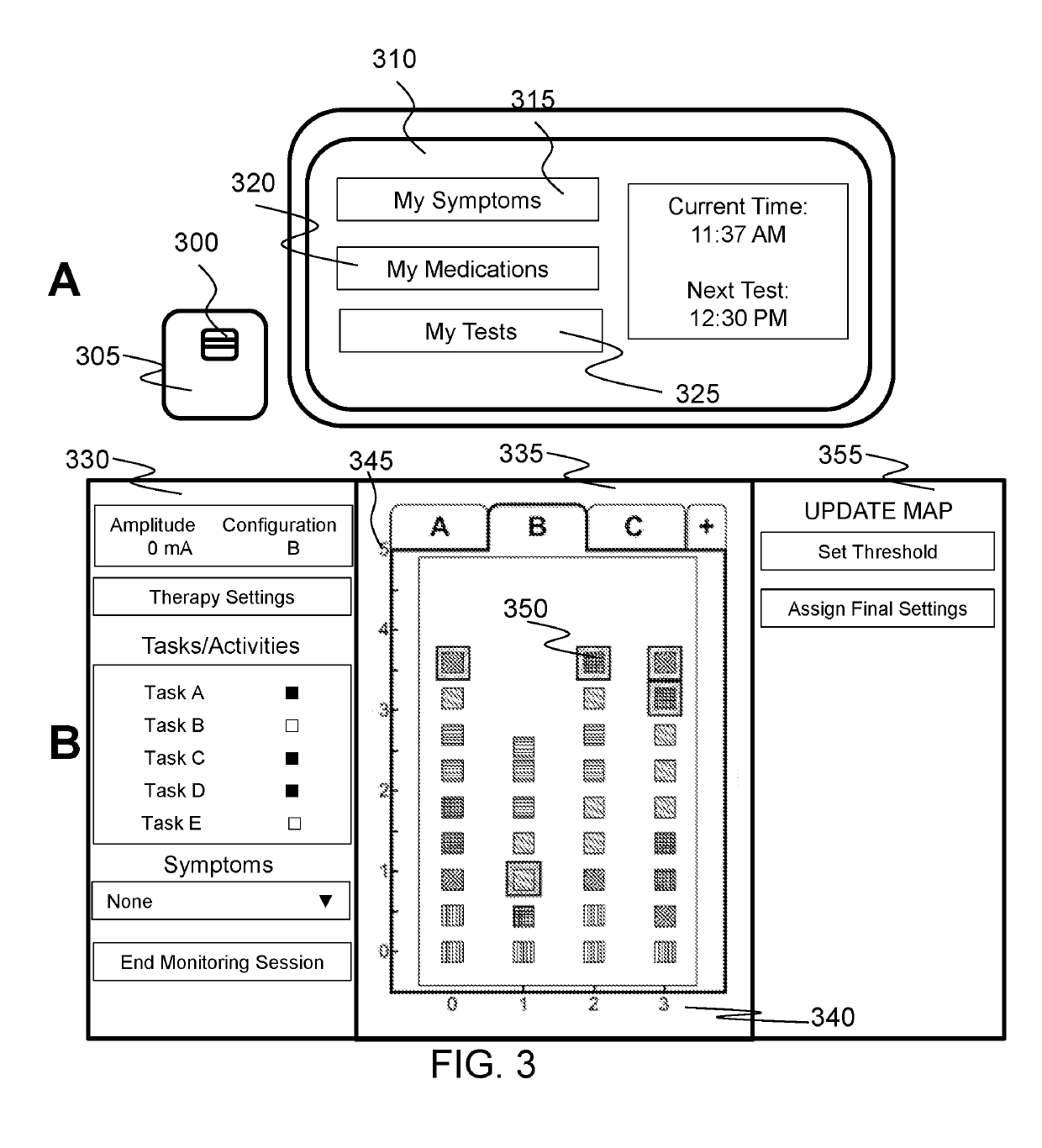 Pain quantification and management system and device, and method of using