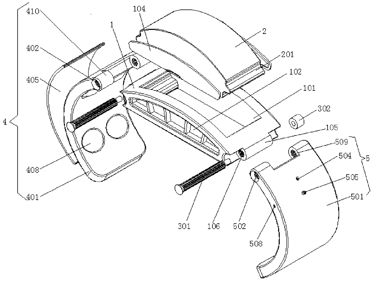 Novel intelligent bracelet and connecting belt structure thereof