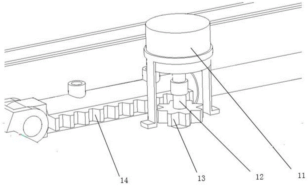 Adjustable symmetric swing plate type wave energy generation device