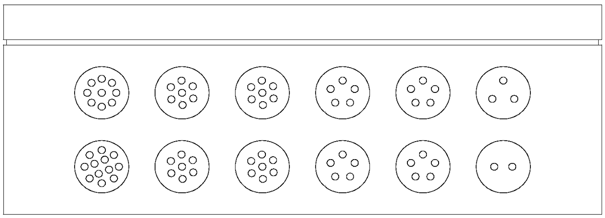 A sensor interface circuit for a ship's weather instrument and a method for identifying and connecting sensors by mixed insertion